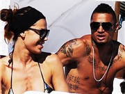 Bóng đá anh, ngoại hạng anh, lịch thi đấu euro 2012, Chuyện thật như đùa: Boateng du hí cùng bồ cũ Vieri